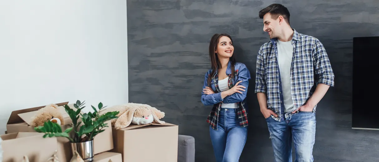 Photo of a happy tenant in a property managed by Solved Property Management.