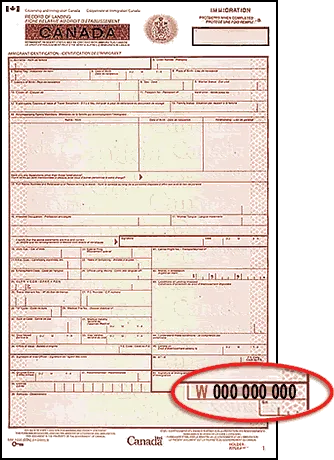 Photo of a rental home contract.